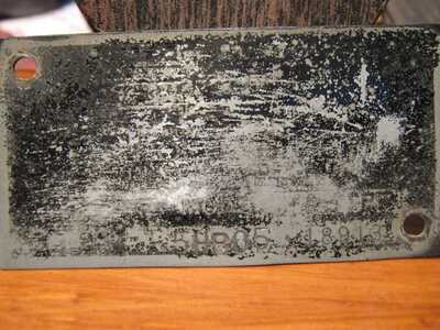 OEM Data Plate OEM Data Plate