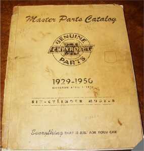 Parts Catalog